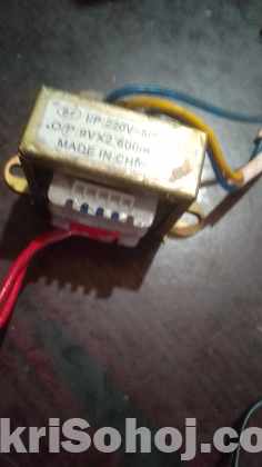 6V 4.5AH lead-acid battery+ transformer